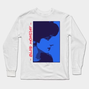 Blue Monday Silhouette // Fanmade Long Sleeve T-Shirt